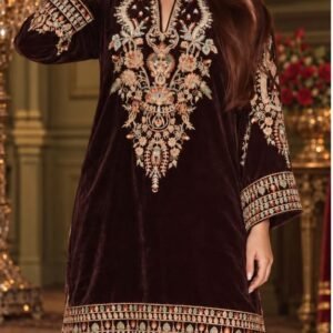 2-Piece Velvet Embroidery Collection - Image 11