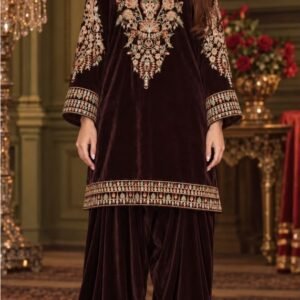 2-Piece Velvet Embroidery Collection - Image 14