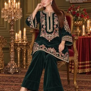 2-Piece Velvet Embroidery Collection - Image 8