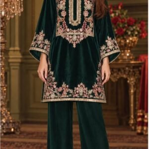 2-Piece Velvet Embroidery Collection - Image 9