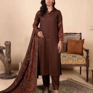 Embroidered Dhanak Shawls - Image 3