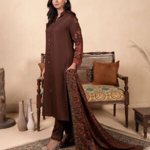Embroidered Dhanak Shawls - Image 2