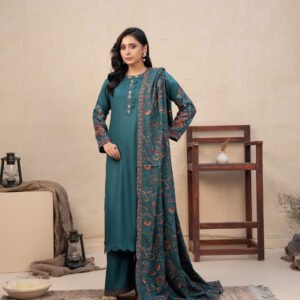Embroidered Dhanak Shawls - Image 8
